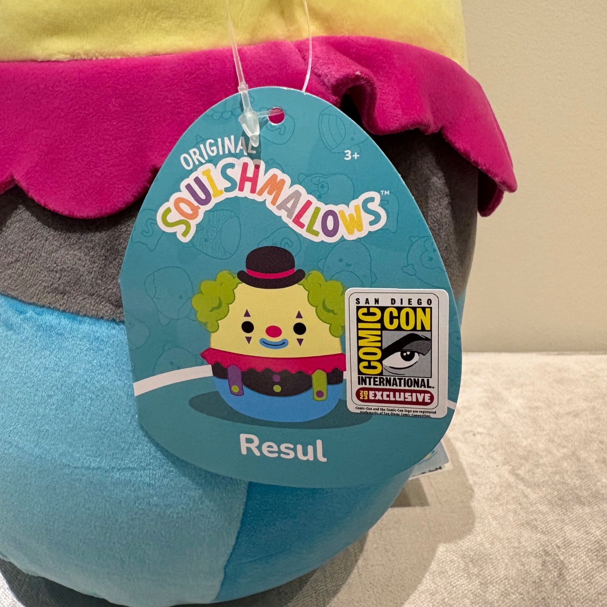 12” Resul the Clown - SDCC Exclusive by Squishmallows - 3