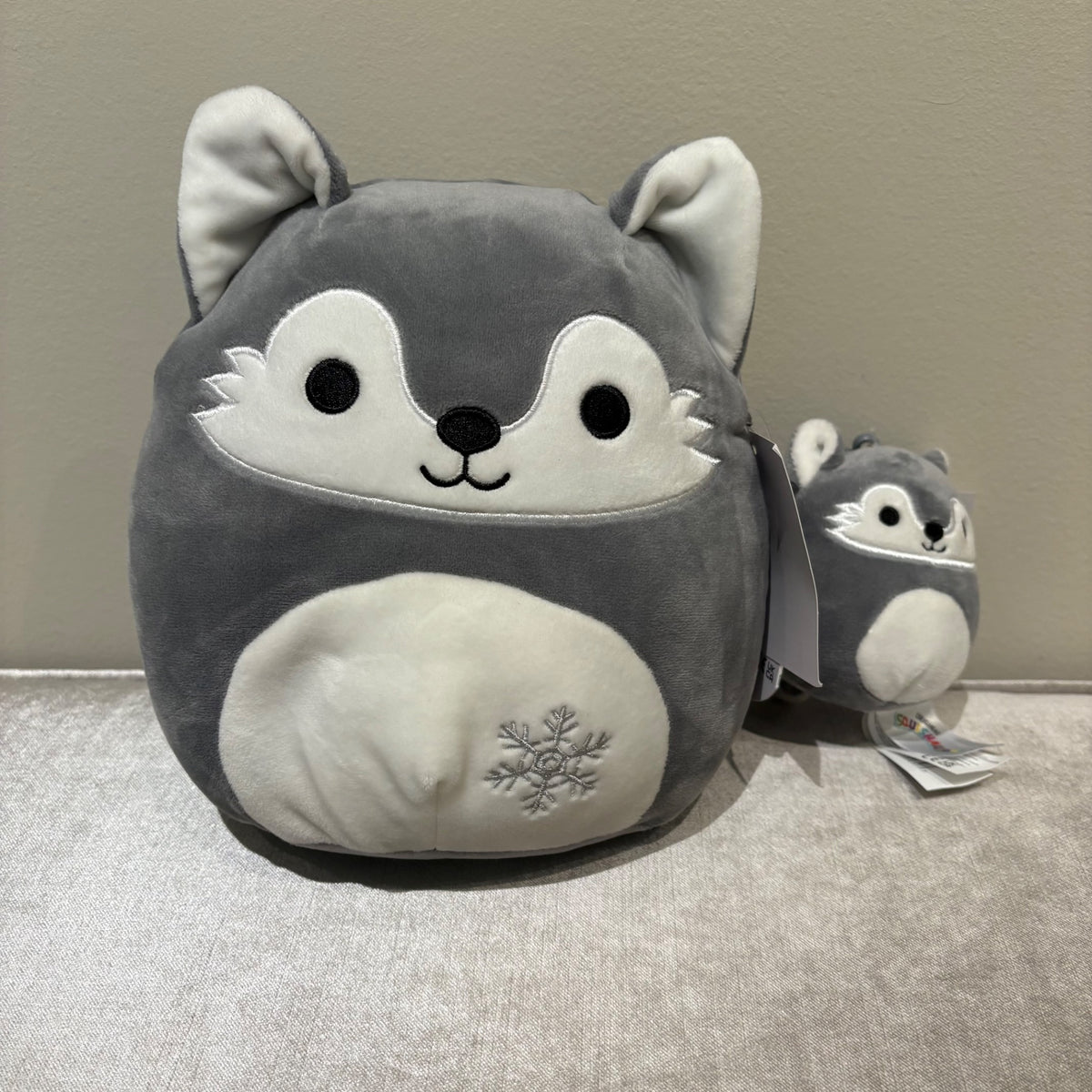 8” + 3.5” Clip Willy the Wolf - Superstore Exclusive by Squishmallows - 1