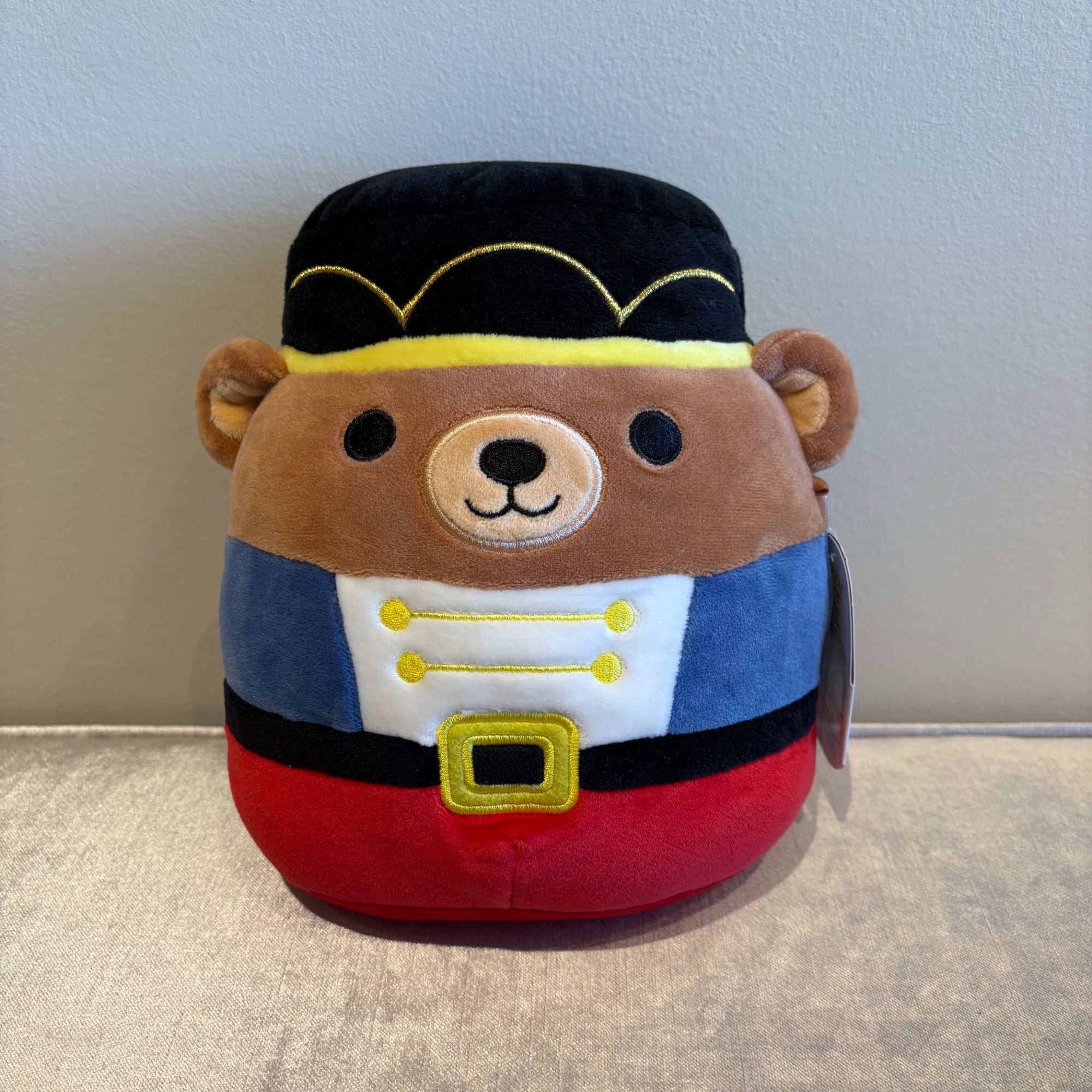 8” Braven the Nutcracker Bear - SDM Exclusive by Squishmallows - 1