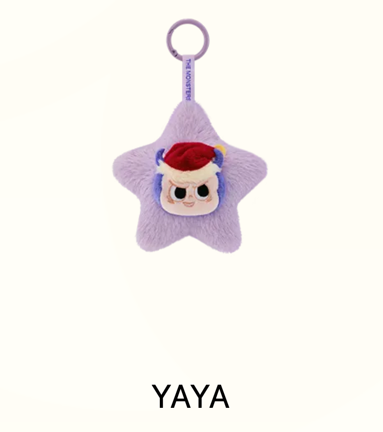 YAYA - The Monsters Classic Series - Sparkly Plush Pendant by POPMART - 1