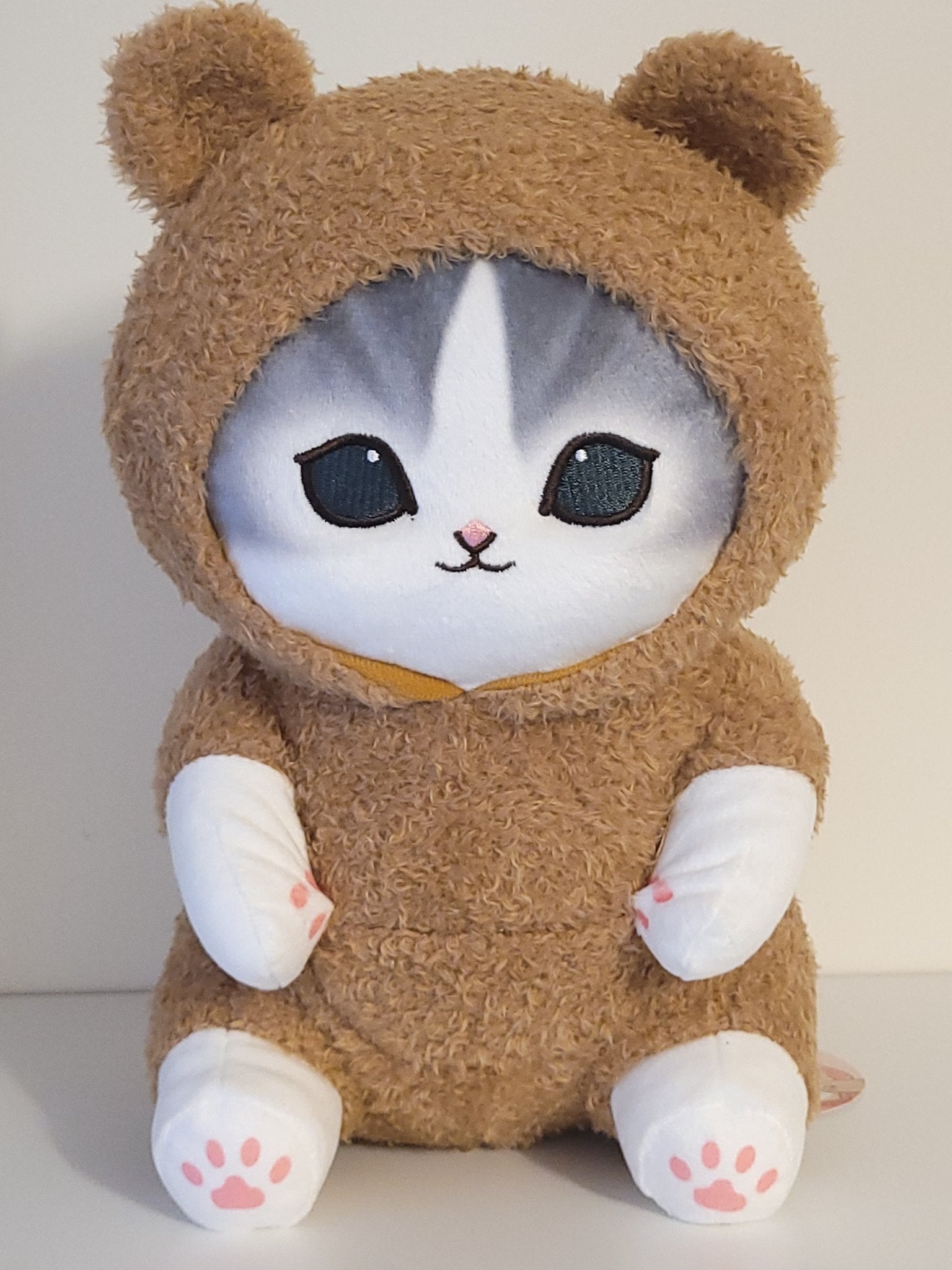 Mofusand - Pajama Nyan Brown Bear Large 28cm Plushie - 1