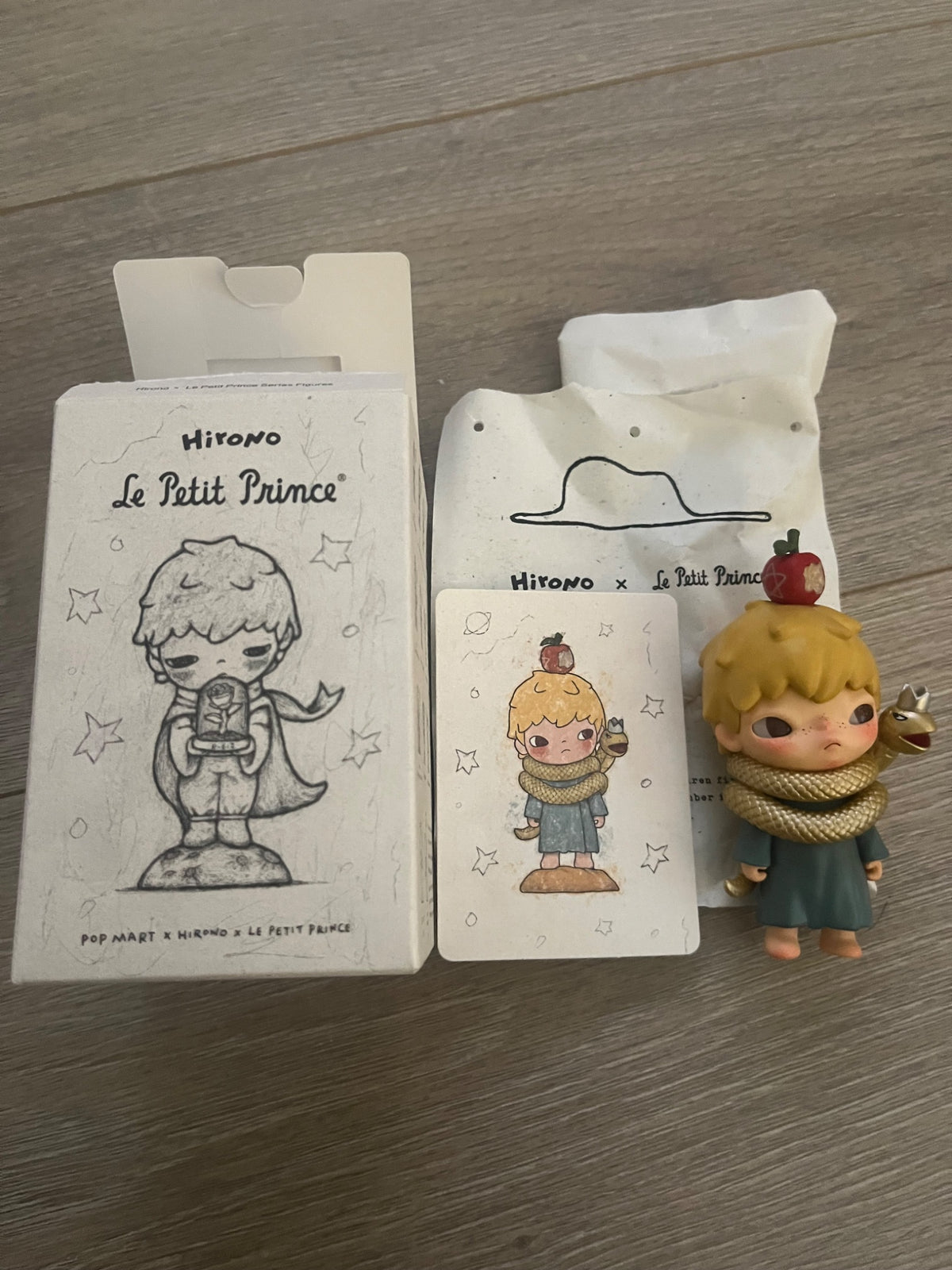 Snake Hirono x Little Prince Popmart Series - 1