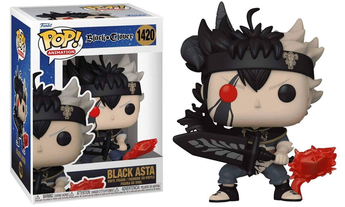 Funko POP! Black Clover - Black Asta #1420 Pop Vinyl Figure - 1