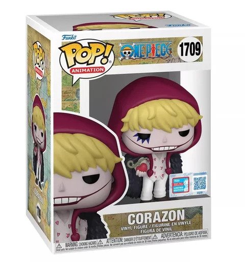 Funko POP! One Piece - Corazon #1709 Pop Vinyl Figure - 1