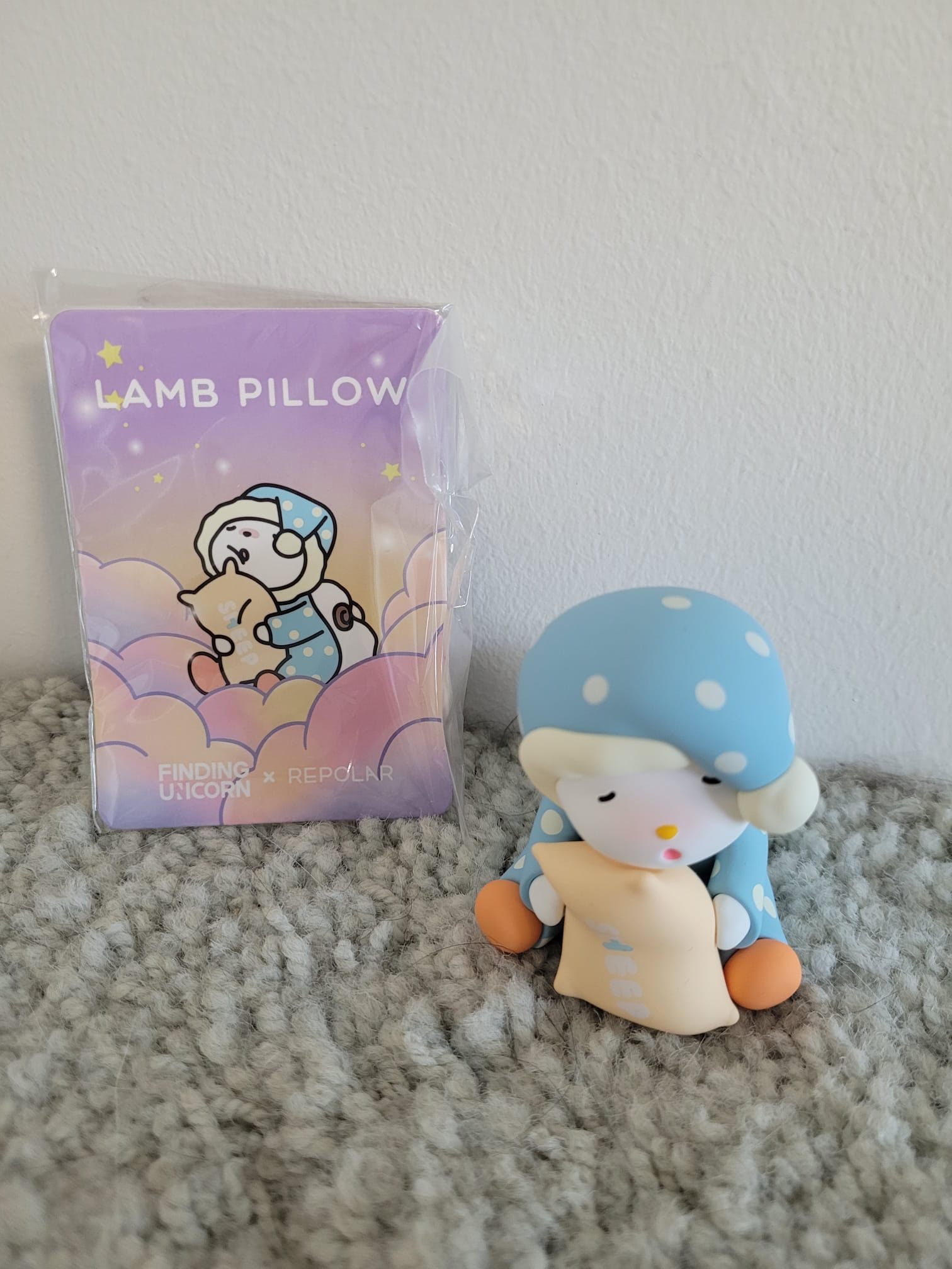 Lamb Pillow - Repolar Day Dreams Series - Finding Unicorn - 1