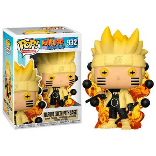 Funko POP! Naruto: Shippuden - Naruto Uzumaki (Six Paths) #932 Pop Vinyl Figure - 1