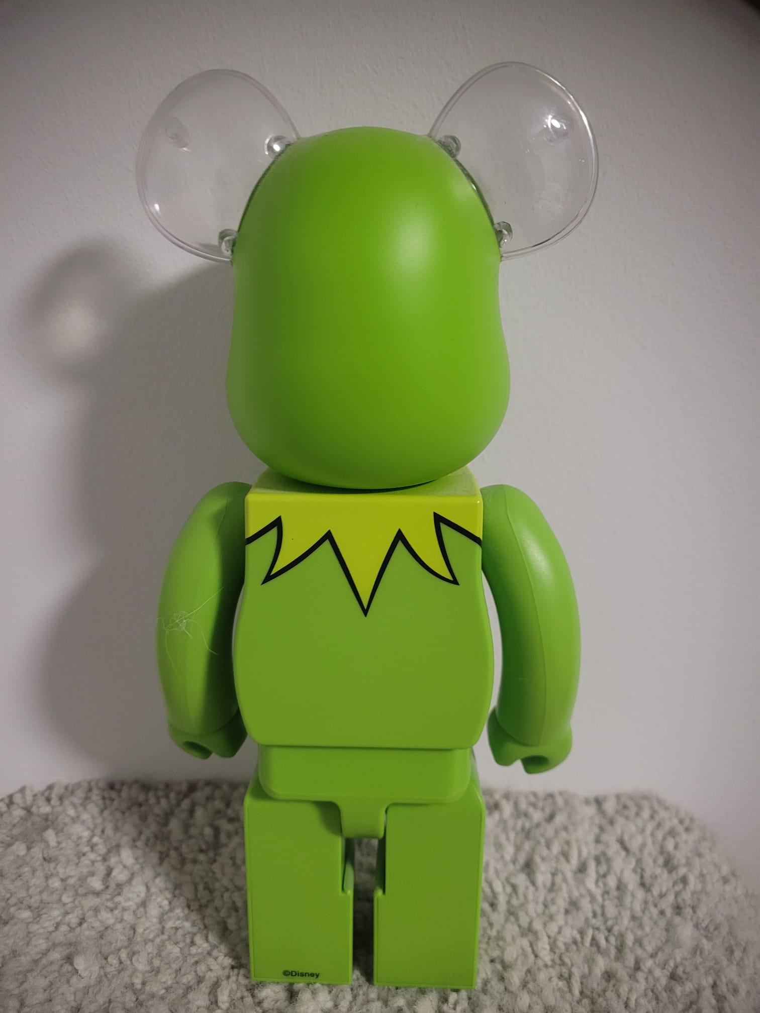 Kermit 400% (Missing 100%) - The Muppets BearBrick - Medicom Toys