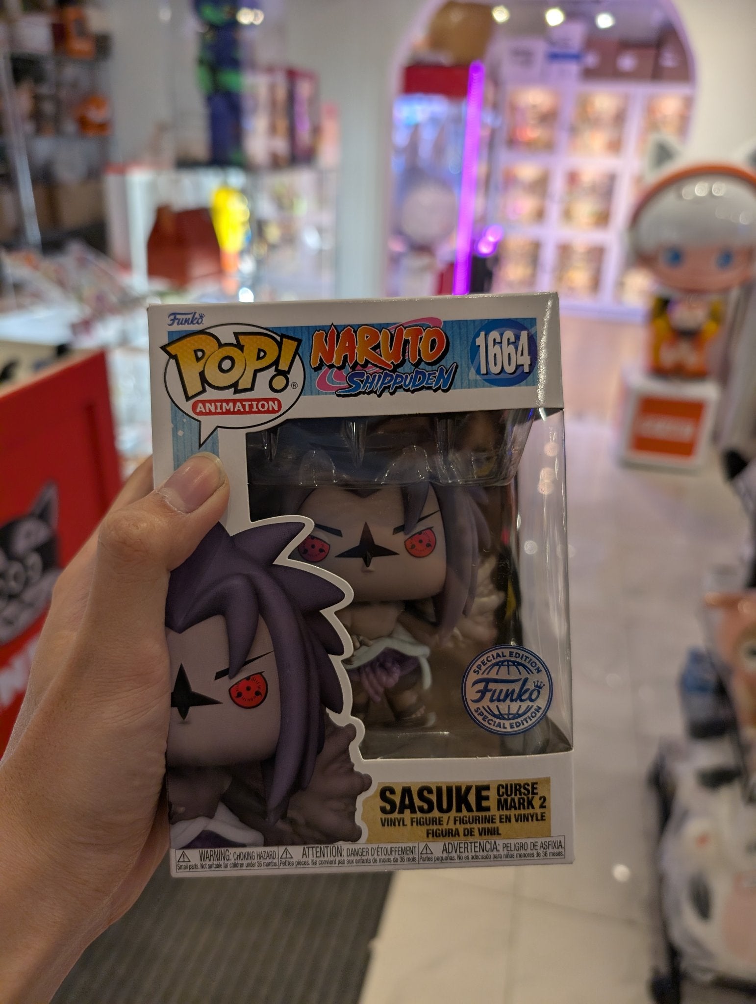 Funko POP! Naruto: Shippuden - Sasuke (Curse Mark 2) - 1