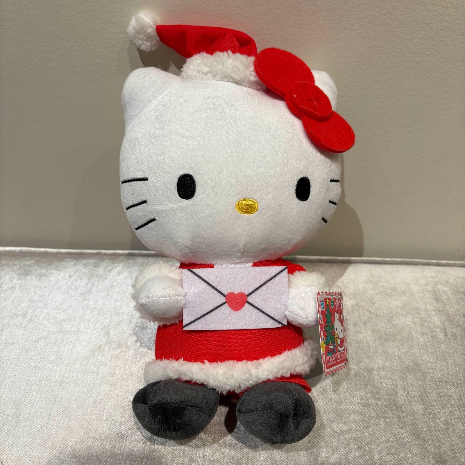 Christmas Hello Kitty Santa Plush by Sanrio - 1