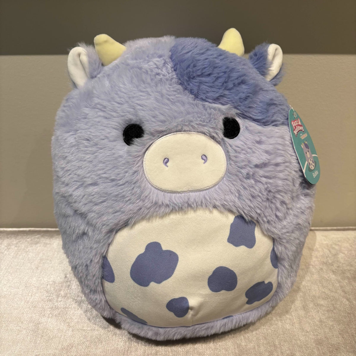 12&quot; Bubba the Cow - Fuzzamallows by Squishmallows - 1