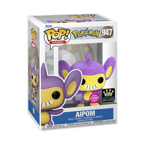 Funko POP! Pokemon - Aipom (Flocked) #947 Pop Vinyl Figure - 1