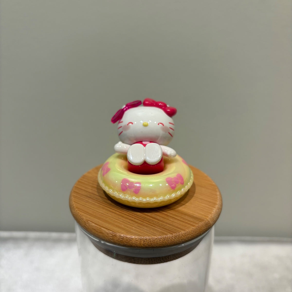 Hello Kitty (Oil Spill Variant) - Sanrio Swimming Tube Time Miniature by TOP TOY - 1