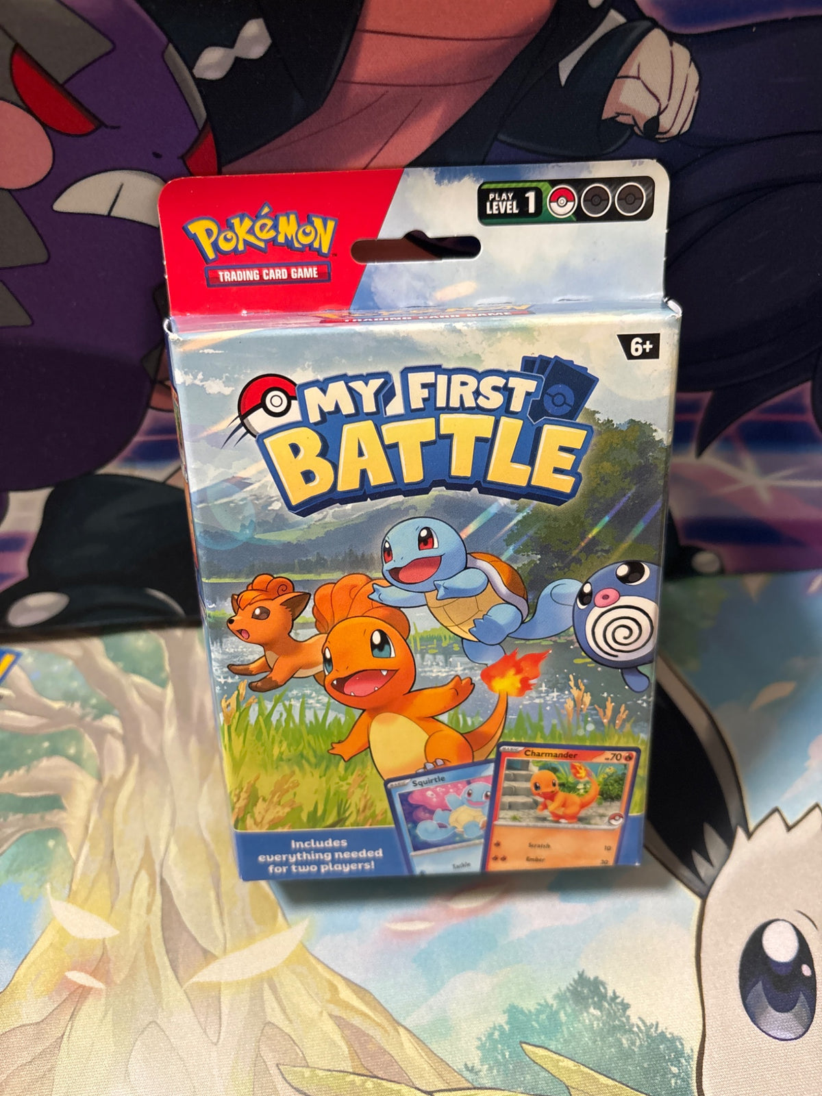 My first battle of Pokémon TCG - 1