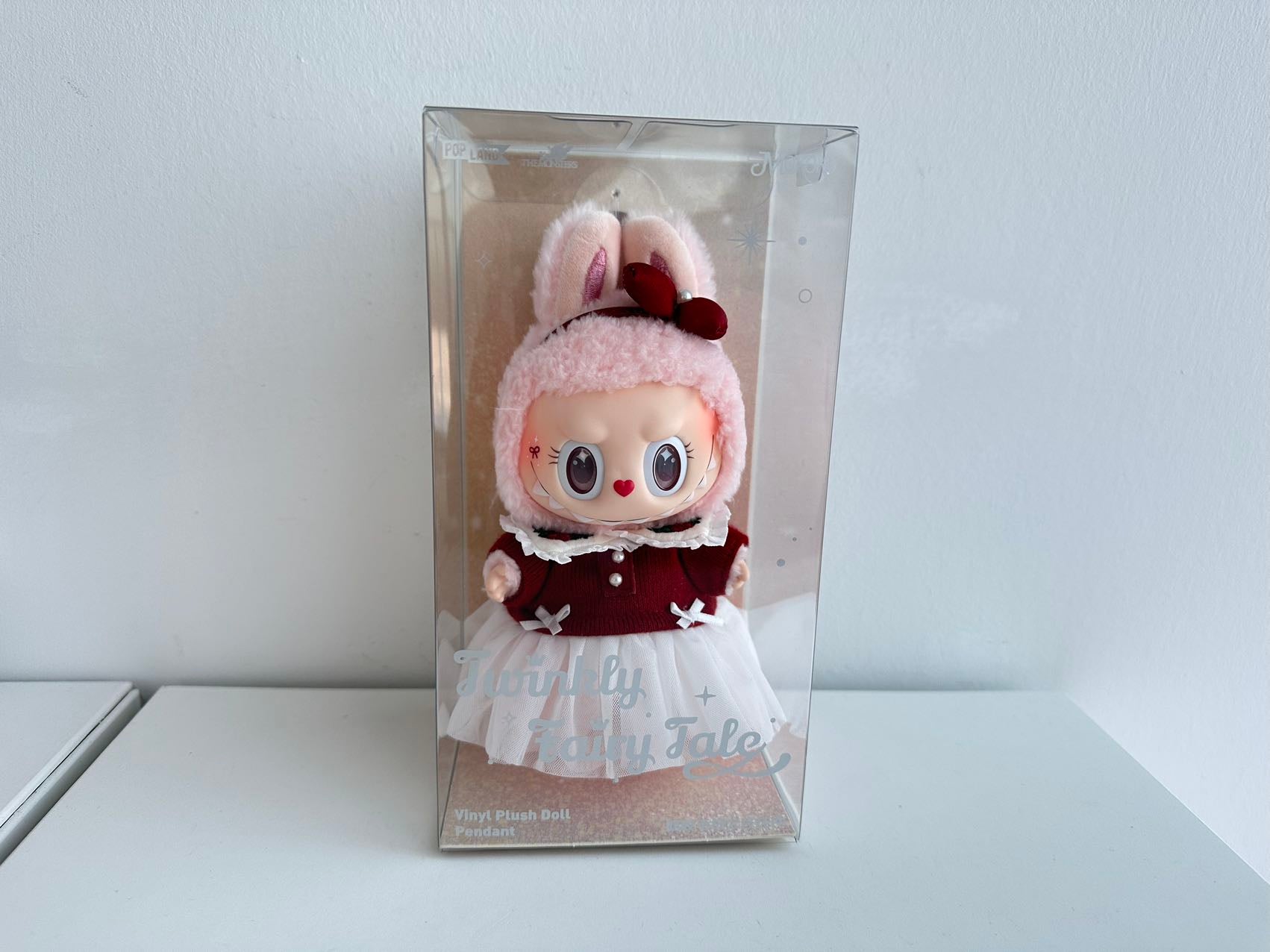 Labubu Mokoko (POP LAND LIMITED) Twinkly Fairy Tale Vinyl Plush Doll Pendant by POP MART - 1