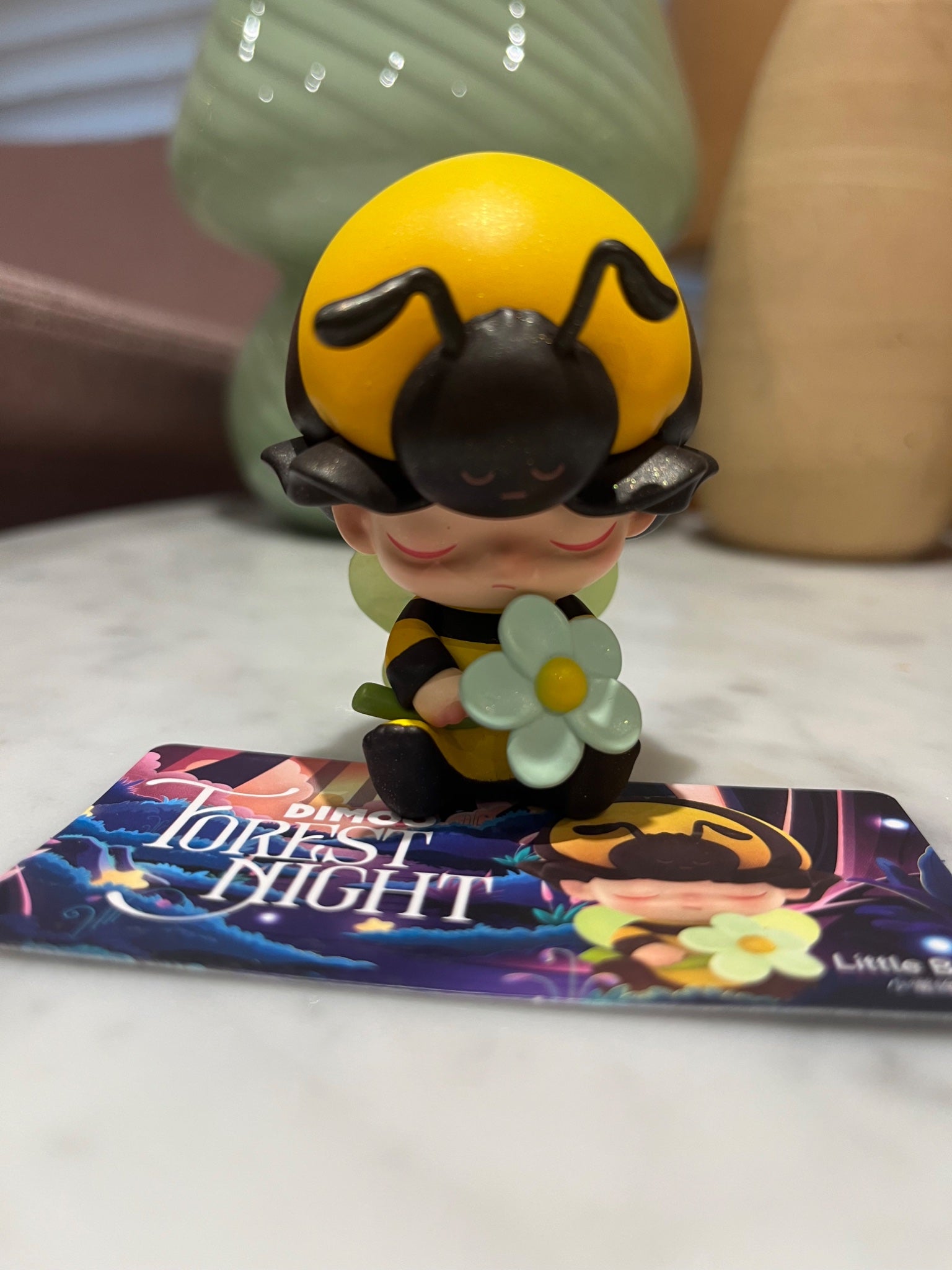 Popmart Dimoo Forest Night Series Little Bee - 1