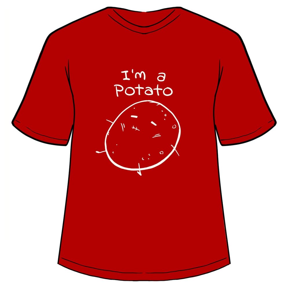 I&#39;m Potato (Shirt) S - 1