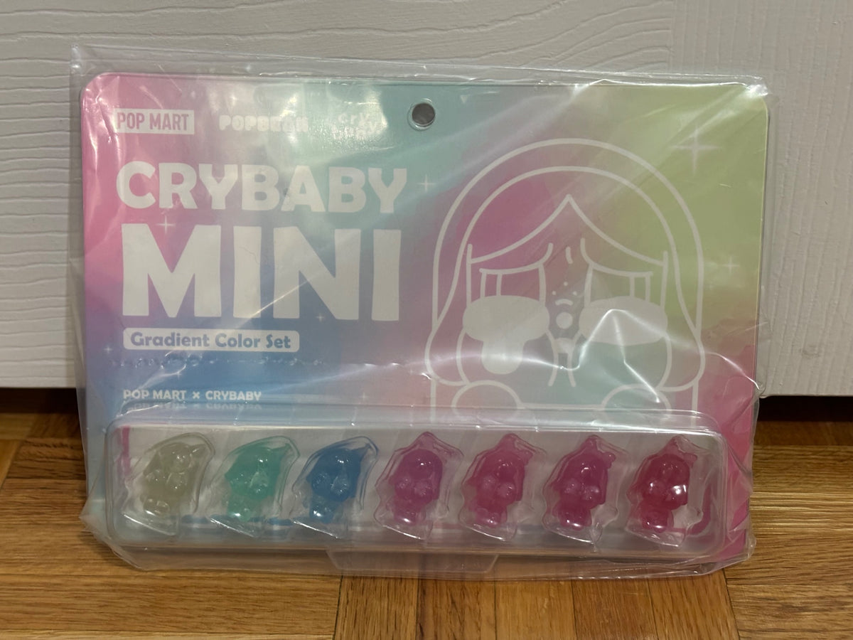 Popmart Crybaby Mini Popbeans Gradient Color Set   - 1