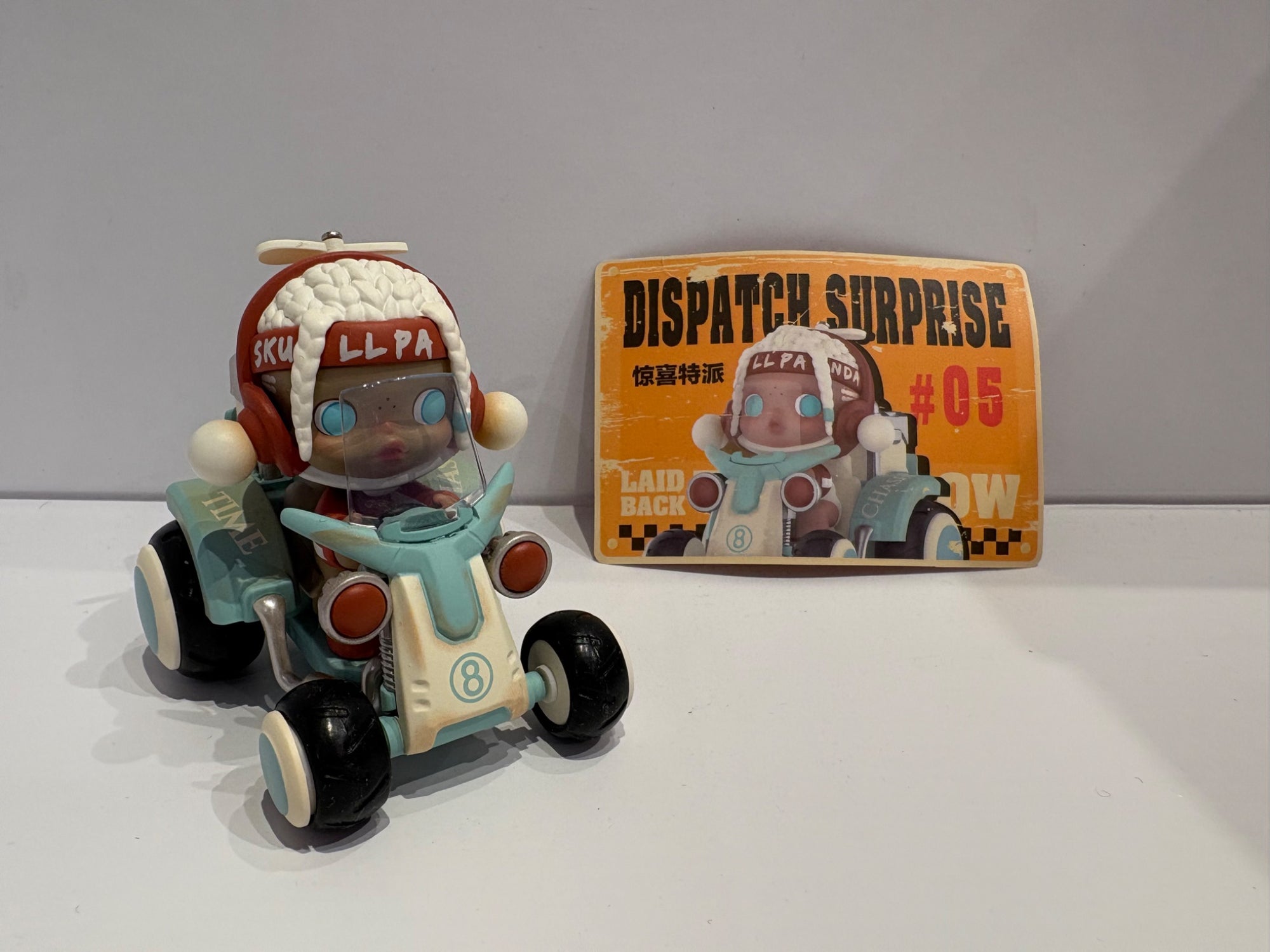 05 Dispatch Surprise - LAID BACK SKULL PANDA Series - POPMart - 1