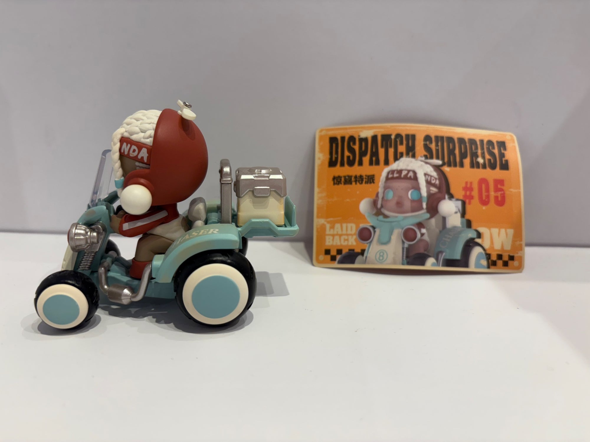 05 Dispatch Surprise - LAID BACK SKULL PANDA Series - POPMart - 1