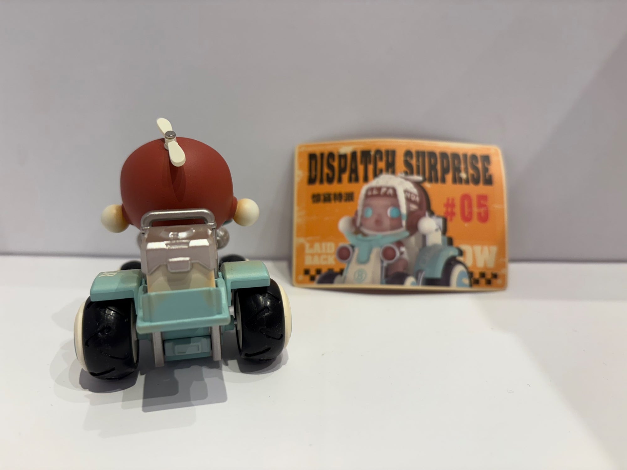 05 Dispatch Surprise - LAID BACK SKULL PANDA Series - POPMart - 3