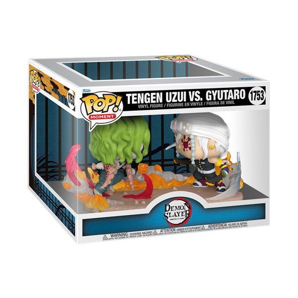 Funko POP! Demon Slayer - Tengen Uzui vs. Gyutaro #1753 Pop Vinyl Moment  - 1