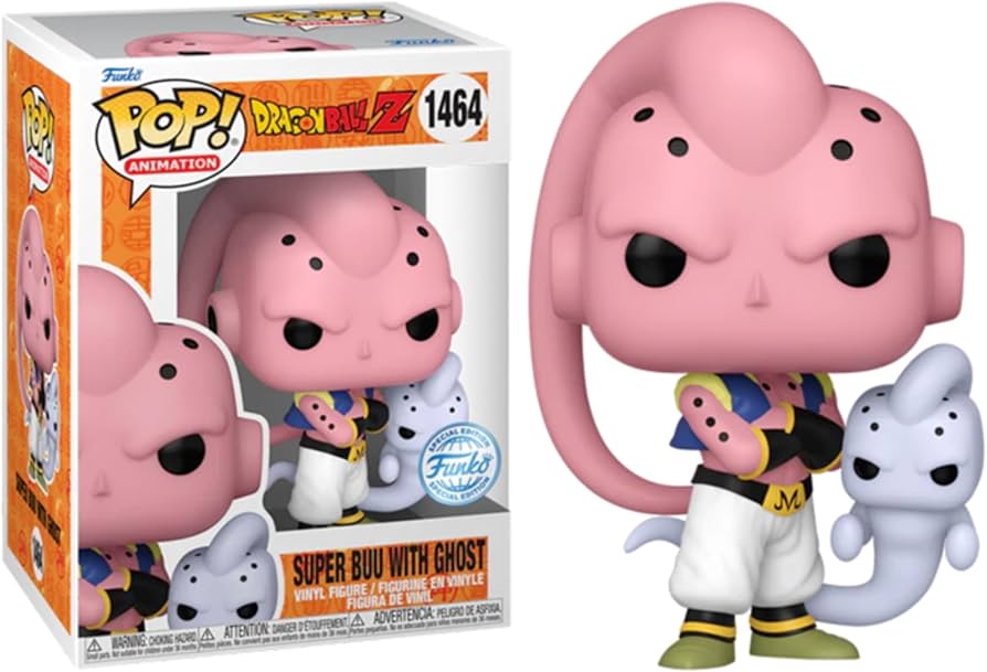 Funko POP! Dragonball Z - Super Buu with Ghost #1464 Pop Vinyl Figure - 1