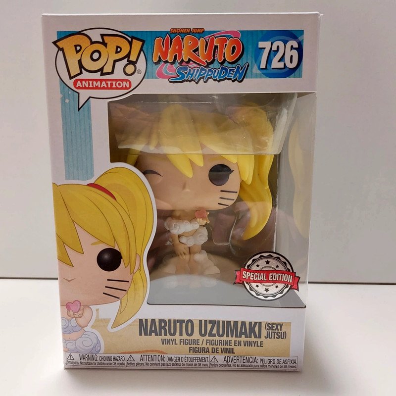 Funko POP! Naruto: Shippuden - Naruto Uzumaki (Sexy Jutsu) #726 Pop Vinyl Figure - 1