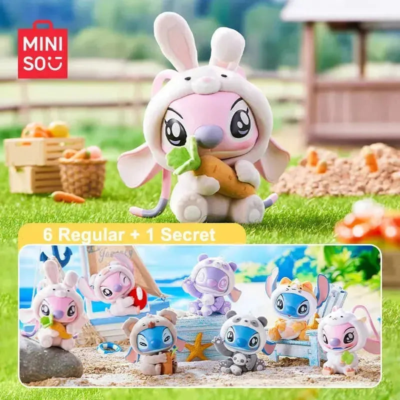 Miniso Party Animals - Disney Stitch - single blind box - 1