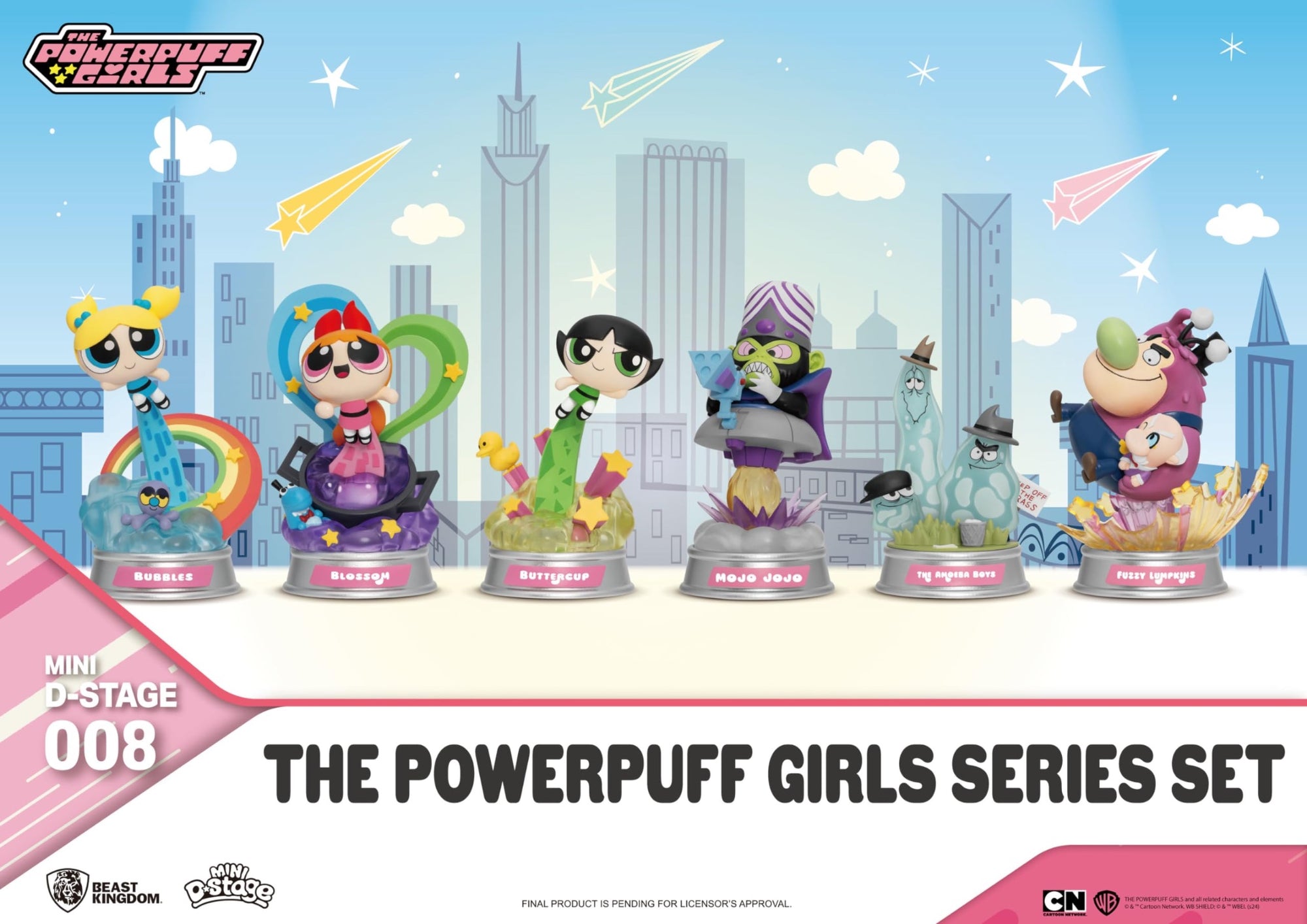 The PowerPuff Girls - MDS - 008 series - Beast Kingdoms - single blind box - 3