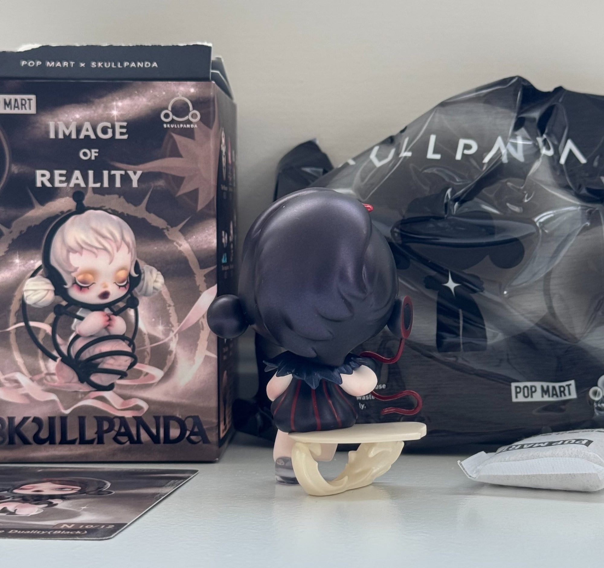 The Duality(Black) - SKULLPANDA Image of Reality Series by POP MART - 3