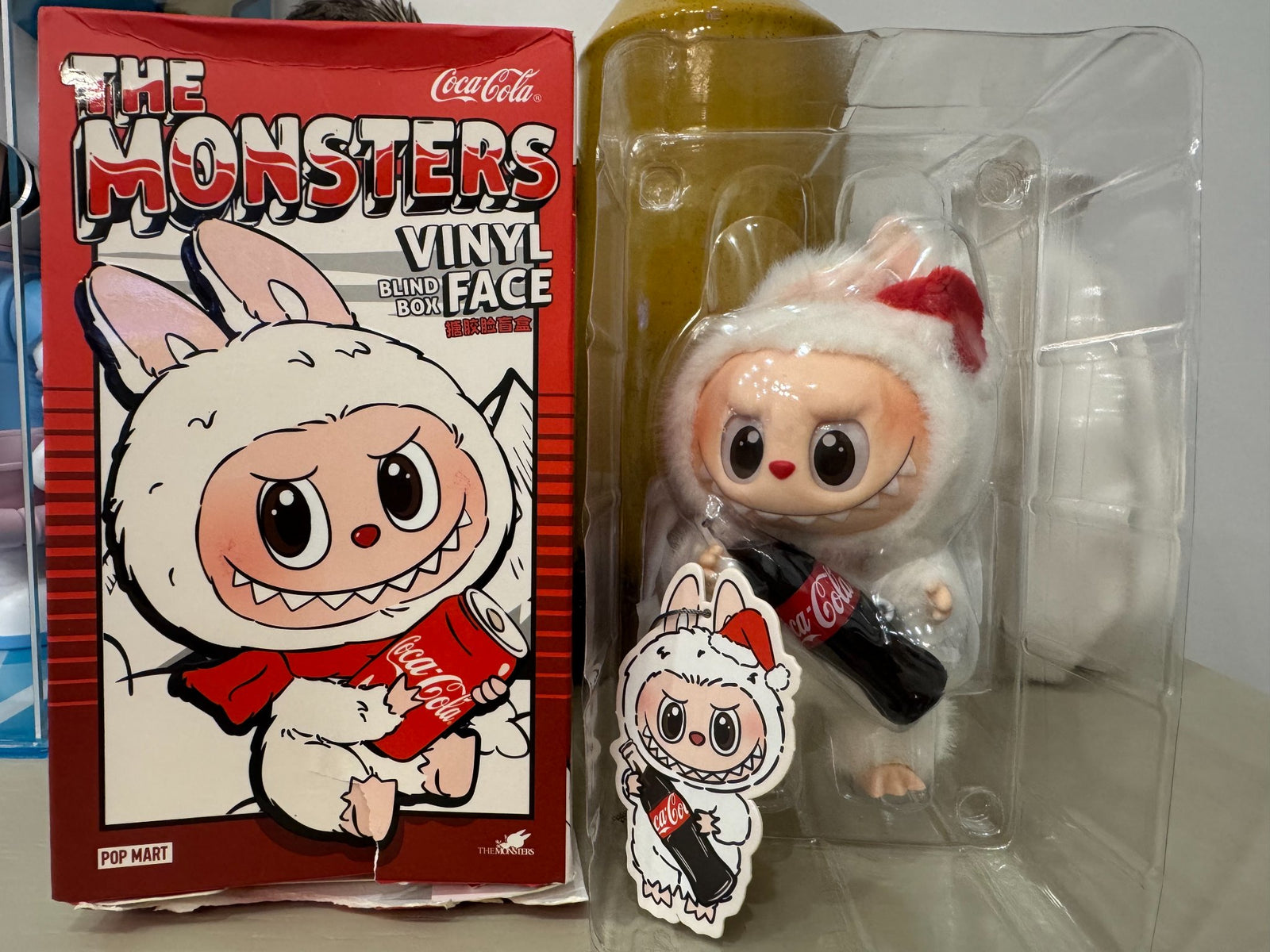 Pop Mart Labubu The Monsters Coca Cola Series Vinyl Face Blind Box -  Surprise Shake  - 1