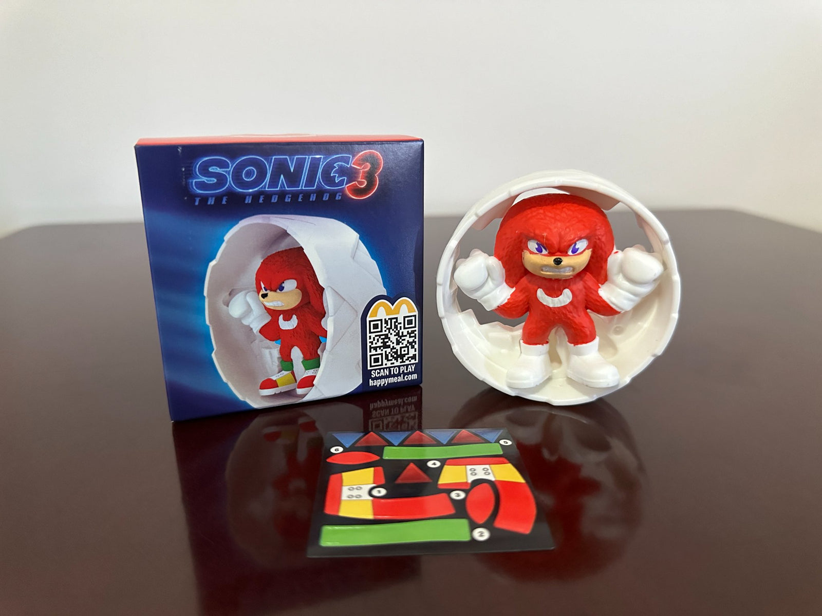 Knuckles - Sonic The Hedgehog 3 - Mcdonalds - 1