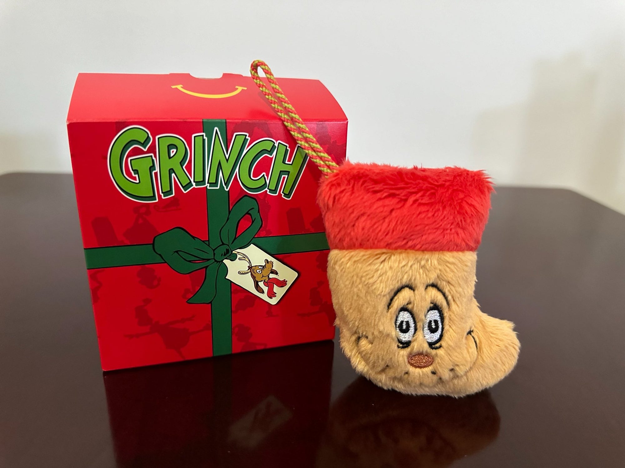 Max the Dog Stocking Ornament - Grinch - Mcdonalds - 1