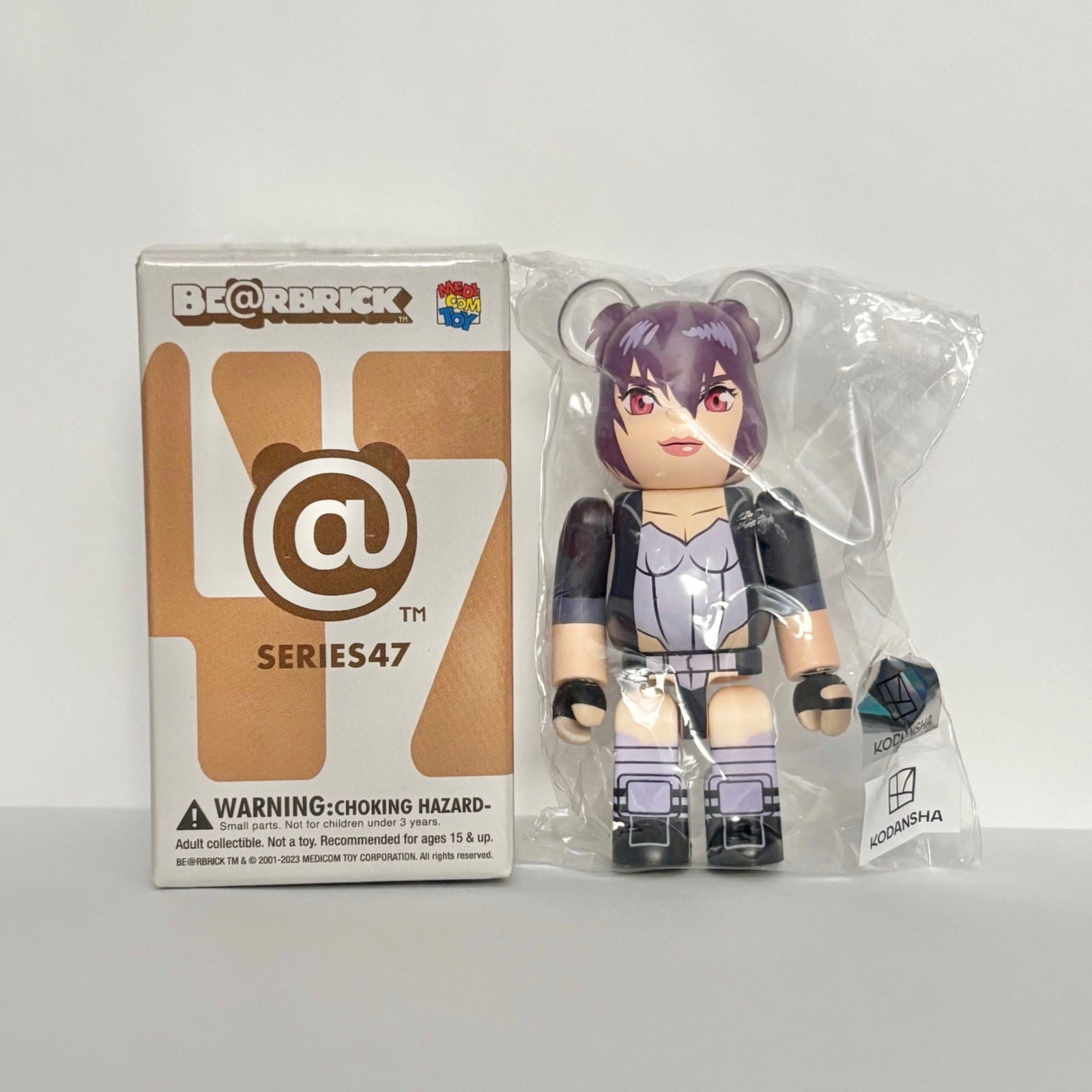 Bearbrick Series 47 - Motoko Kusanagi (SF)  - 1