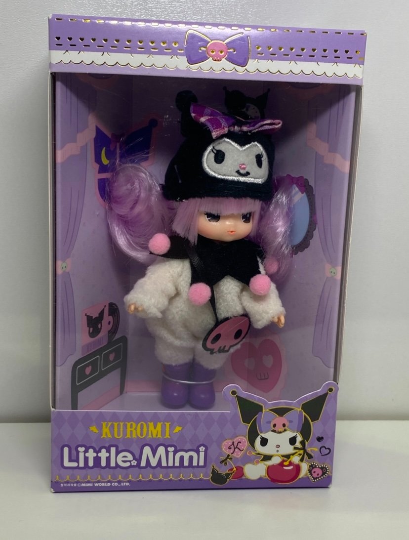 Kuromi Little Mimi Doll by Sanrio - 1