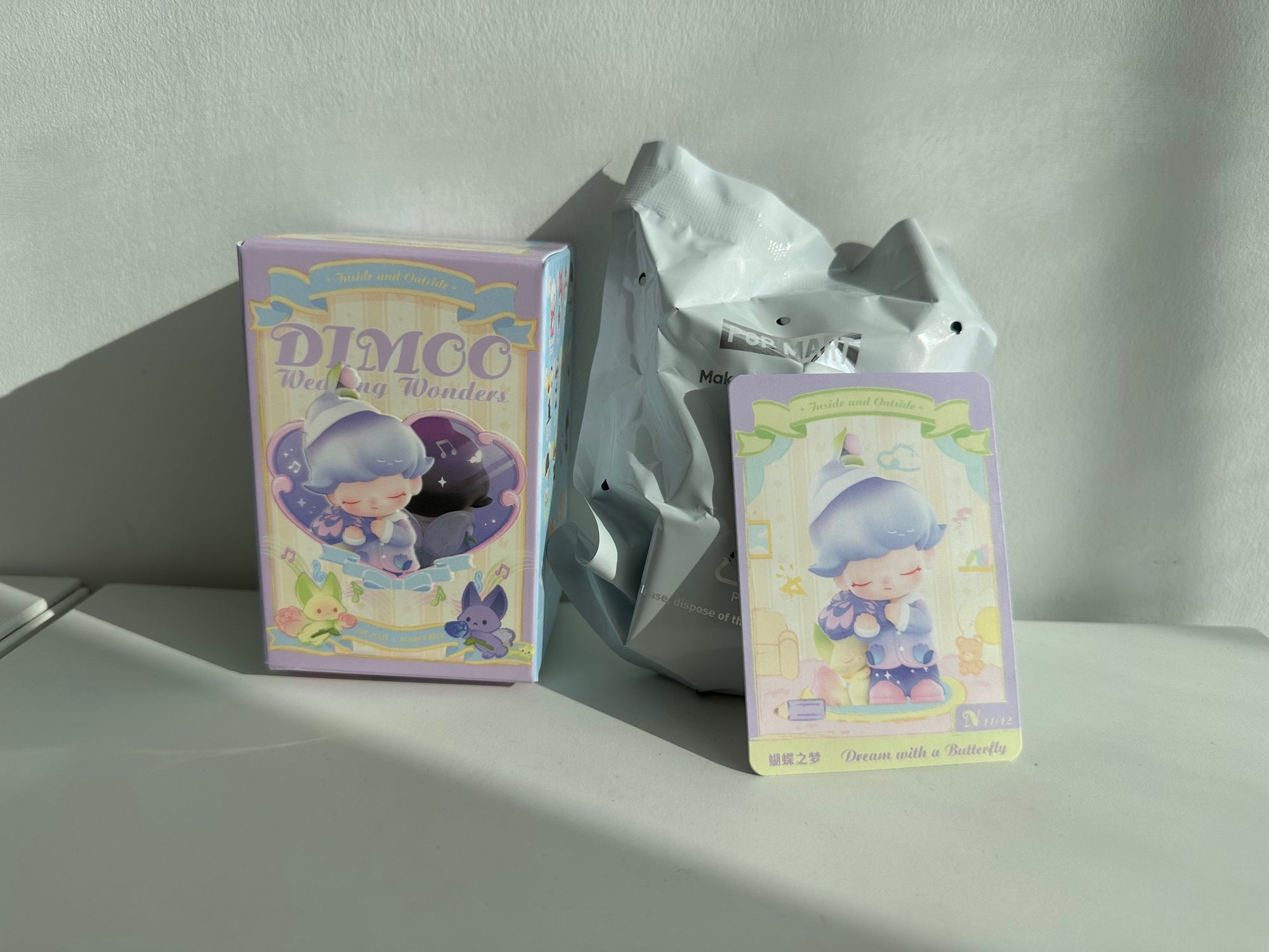 Dream with a butterfly - DIMOO Weaving Wonders Blind Box Series Figures by POPMART - 1