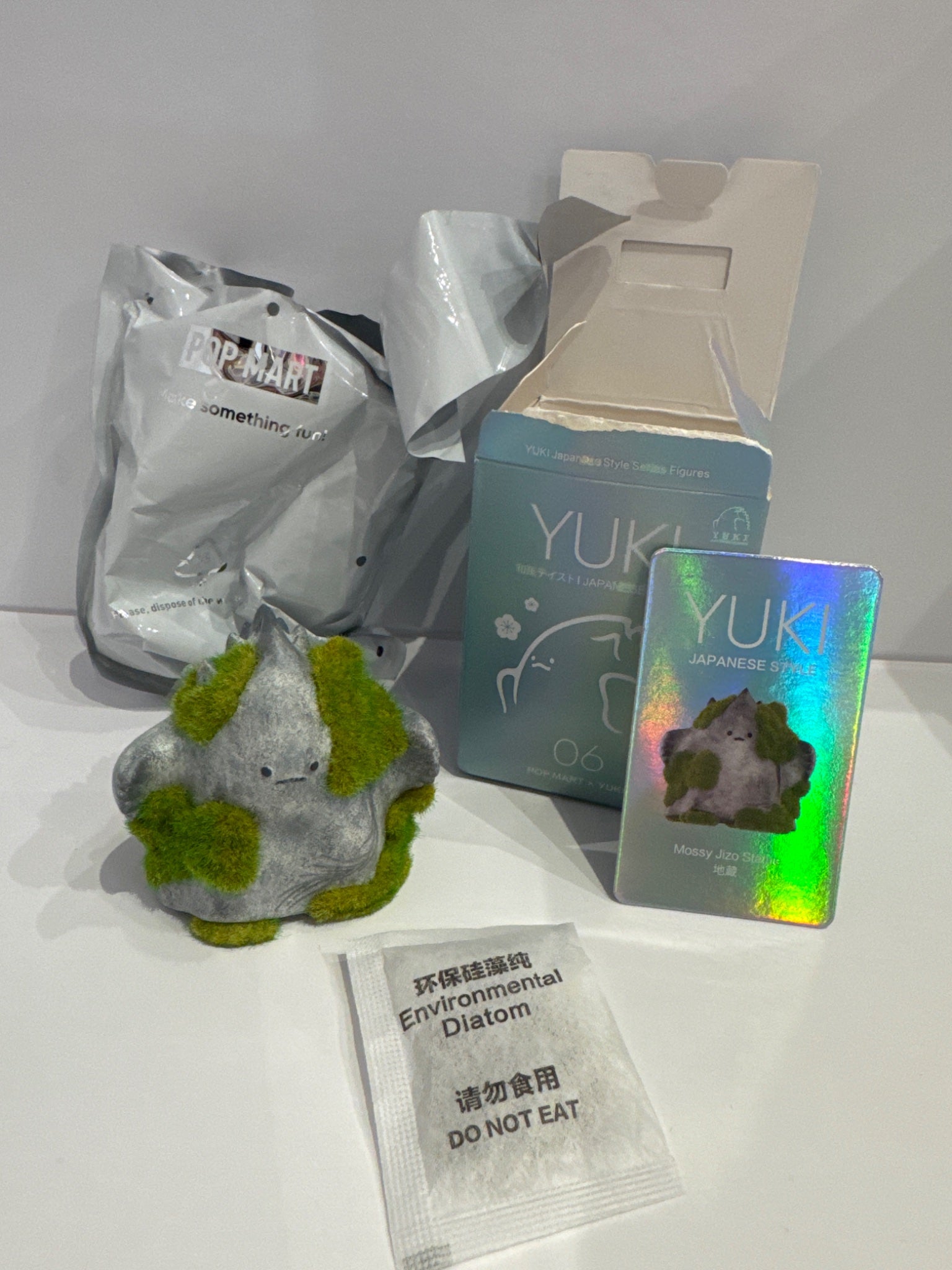 Mossy Jizo Statue - Yuki Japanese Style 06 - POPMART *Japan Exclusive* - 1