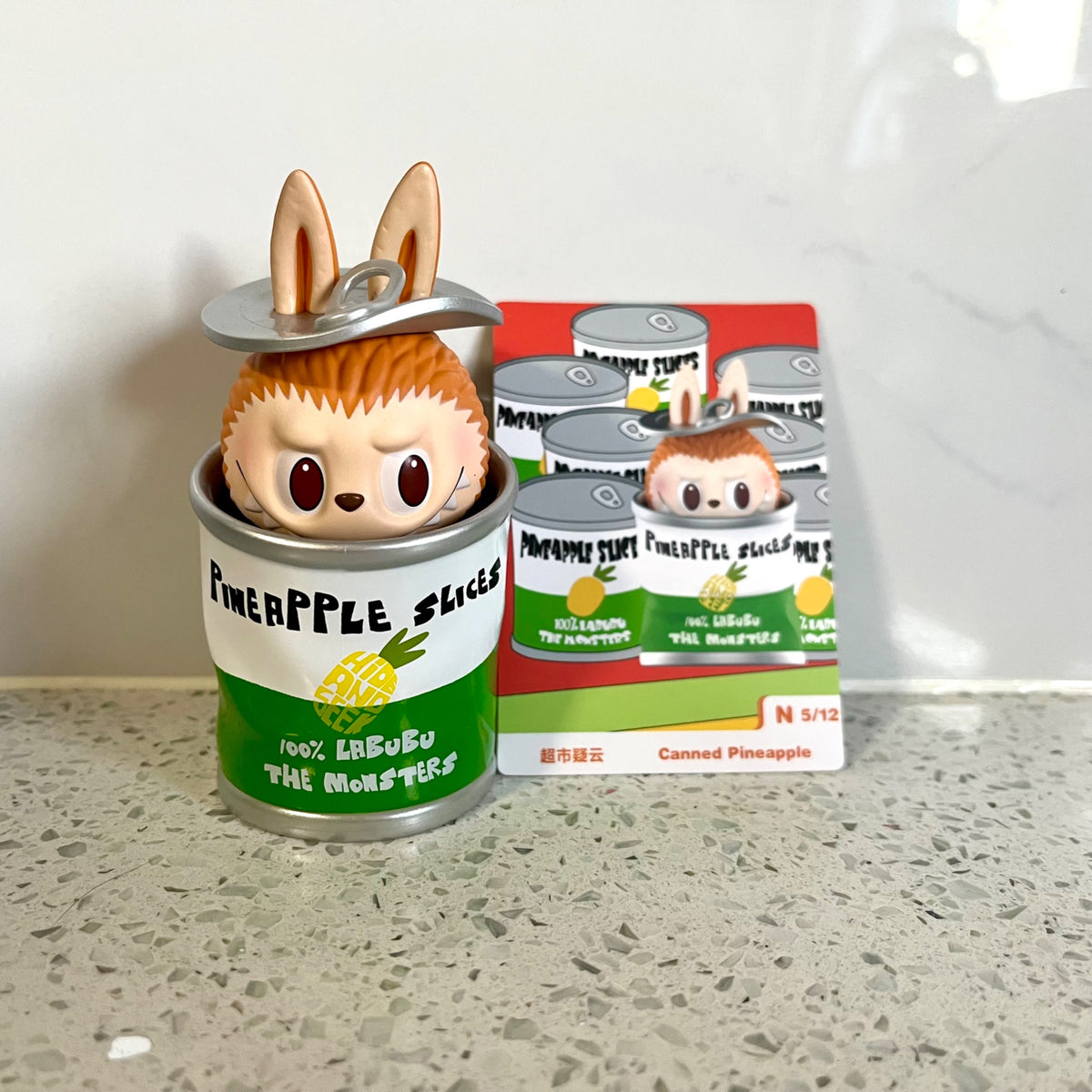 Labubu Canned Pineapple- The Monsters Almost Hidden Series by POP MART - 1