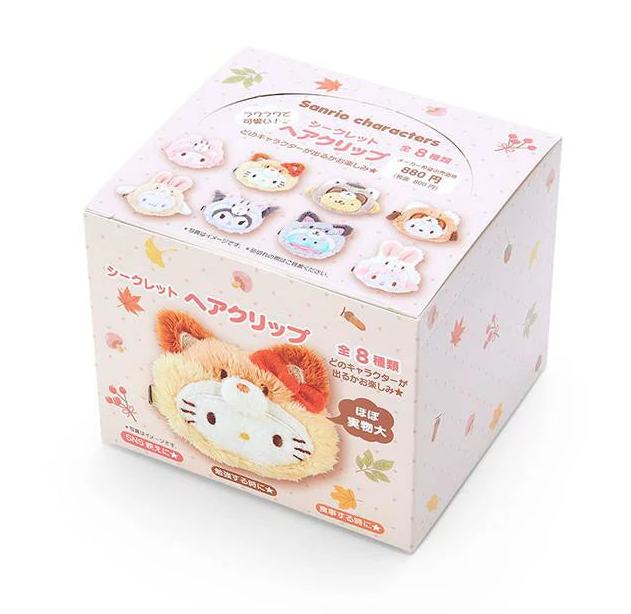 Animal Crossing Plush Hair Clips  (Japan Limited Edition) Blind Bag - Sanrio - 1