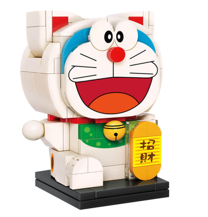 Lucky Cat Building Block - Doraemon  - 1