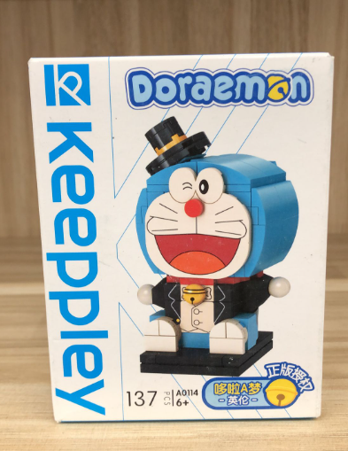 Gentleman Building Block 137pcs - Doraemon - 1