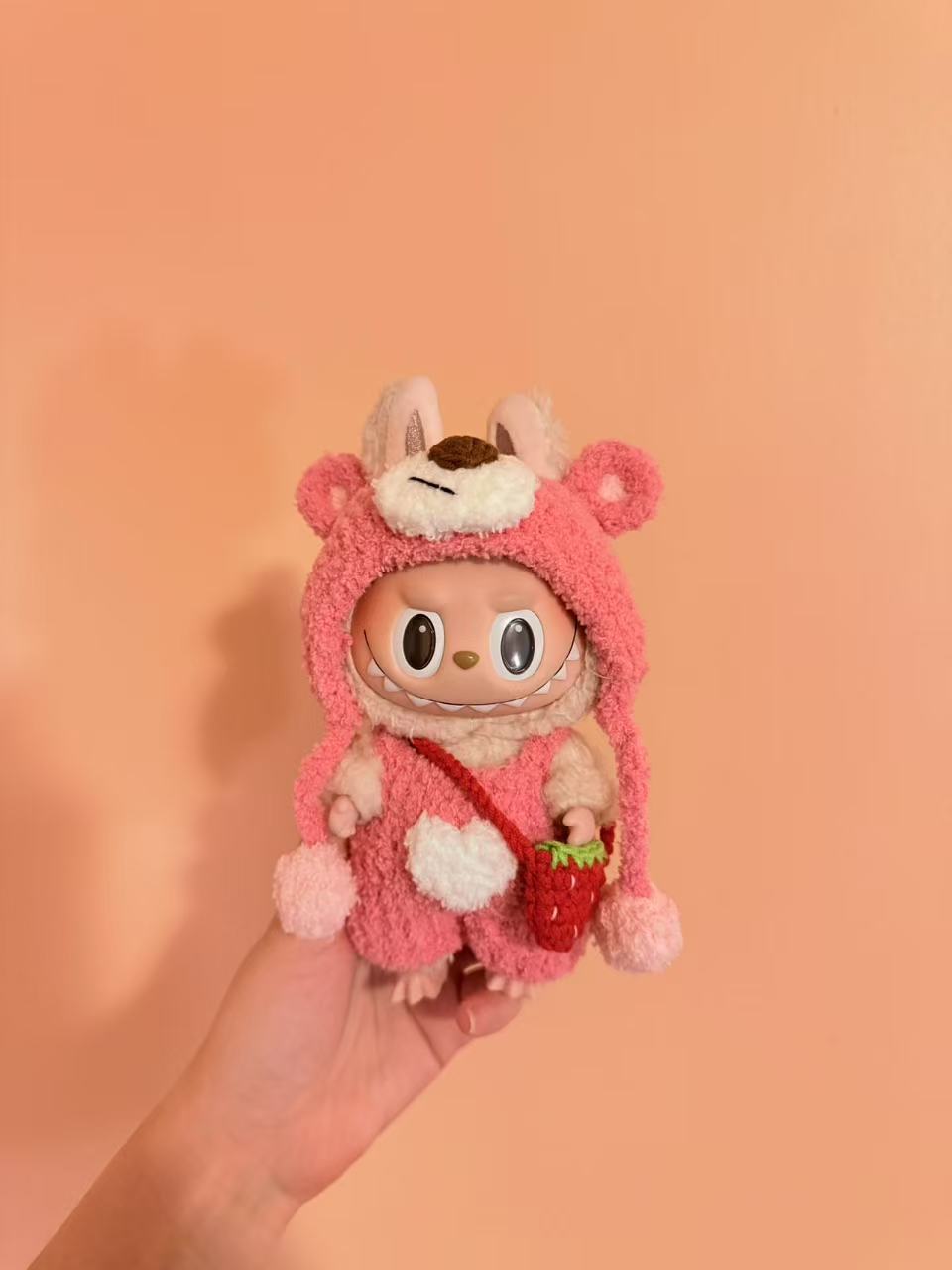 Crochet Lotso - Labubu Clothes For Exciting Macaron  - 1