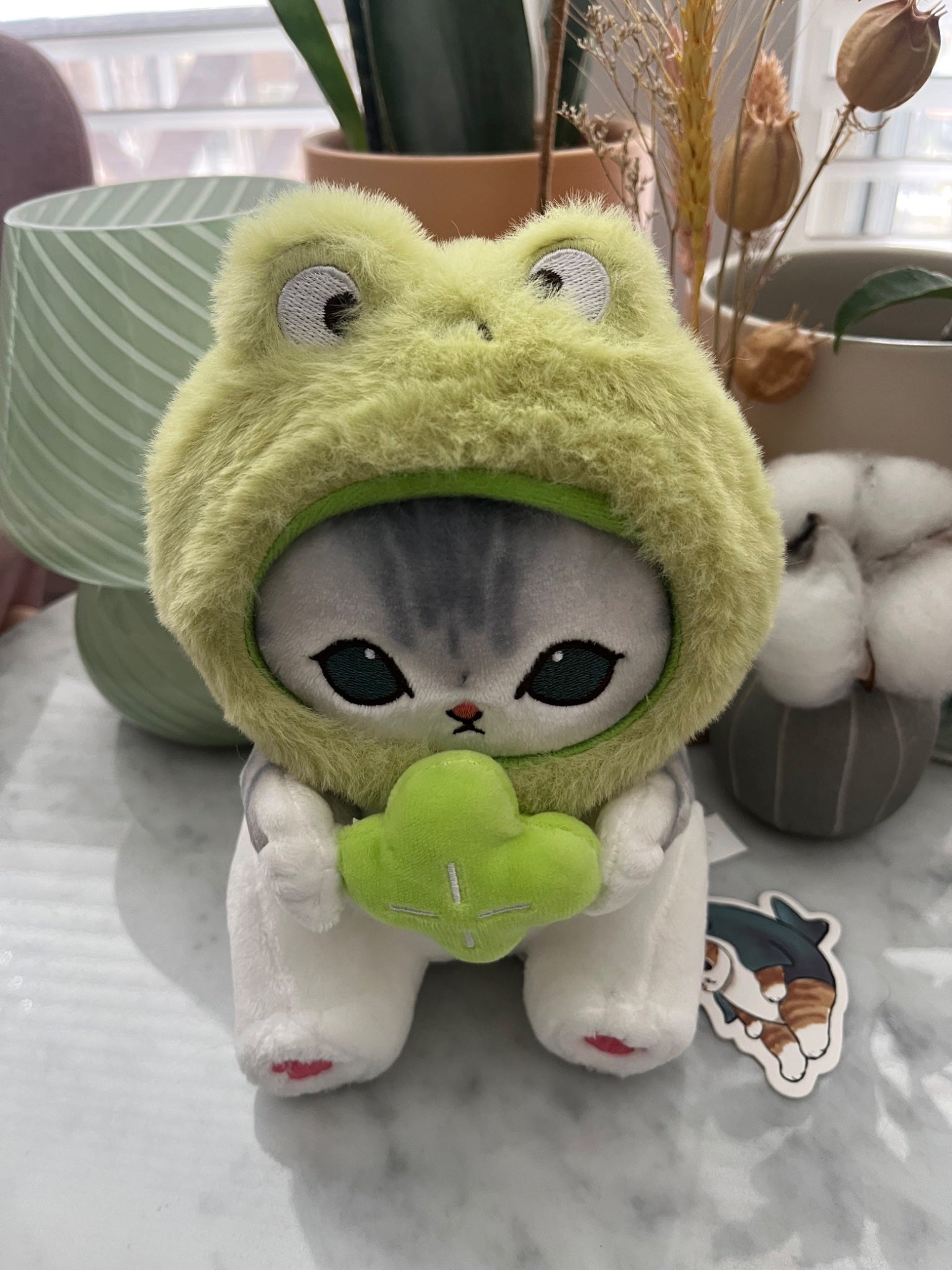 Mofusand Plush Frog - 1