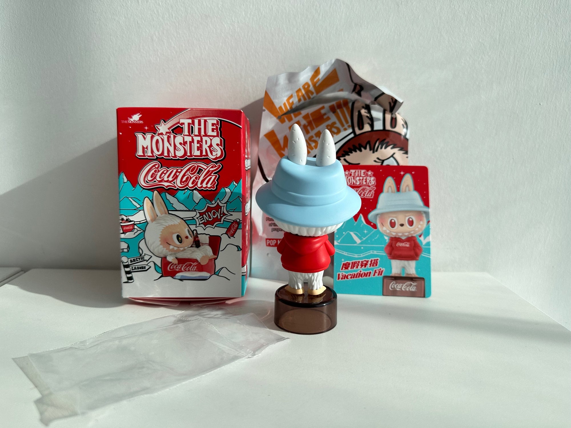 Vacation Fit - Labubu THE MONSTERS COCA-COLA Series Figures by POP MART  - 3