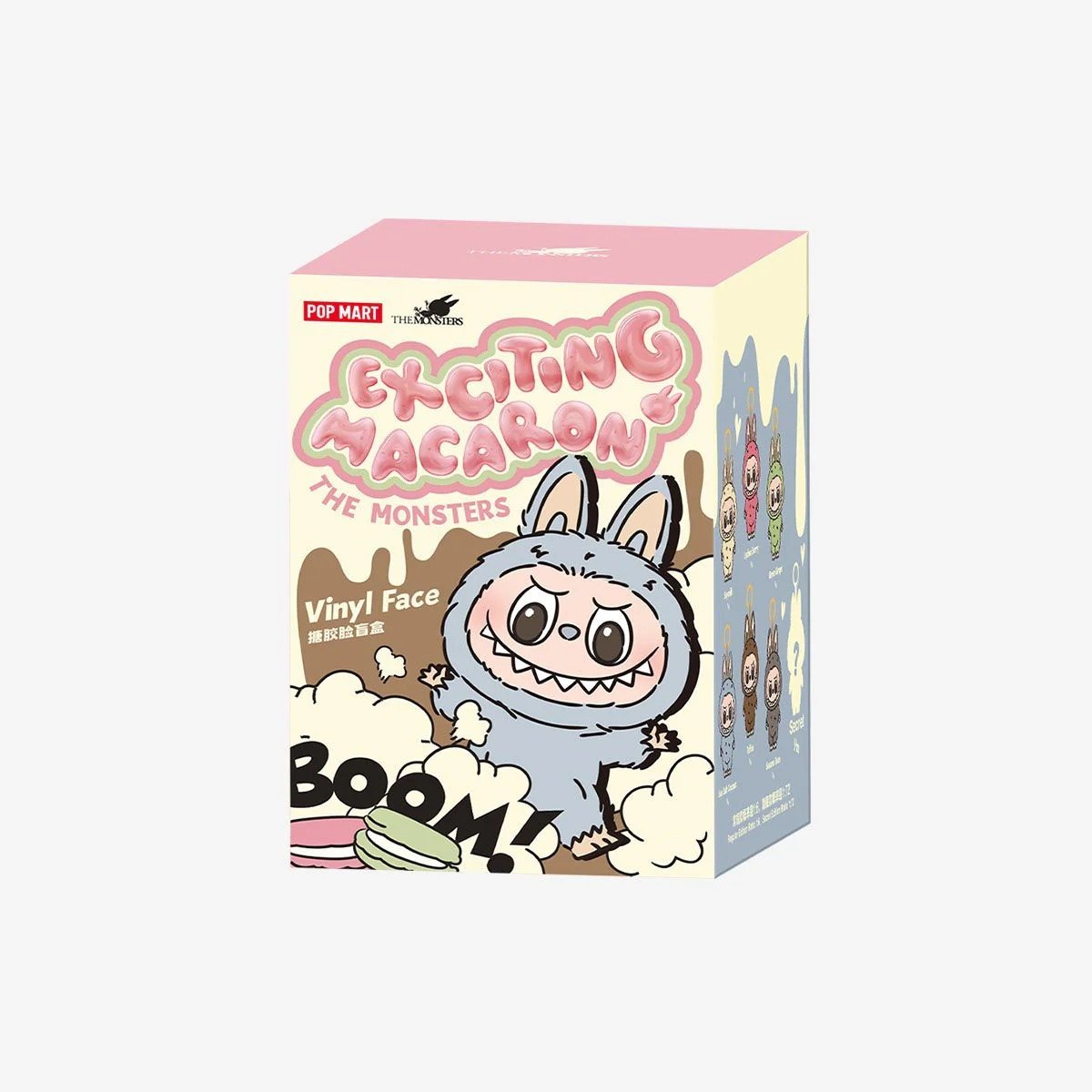 Labubu Exciting Macarons Vinyl Face Single Blind Box by POPMART - 1