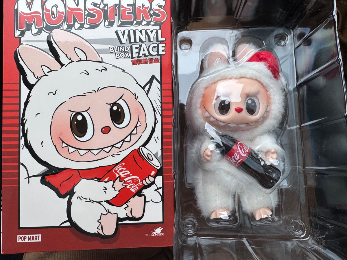 Pop Mart Labubu The Monsters Coca Cola Series Vinyl Face Blind Box -  Surprise Shake - 1