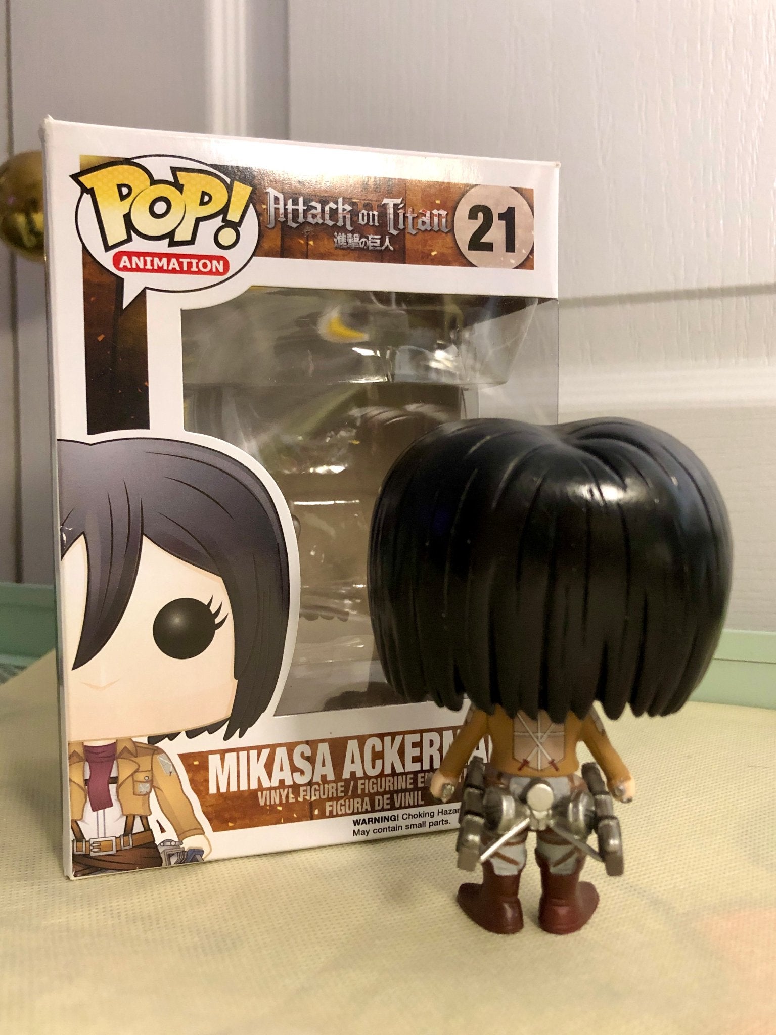 Mikasa Ackermann #21 - Attack on Titan - Funko Pop (Vaulted) - 1