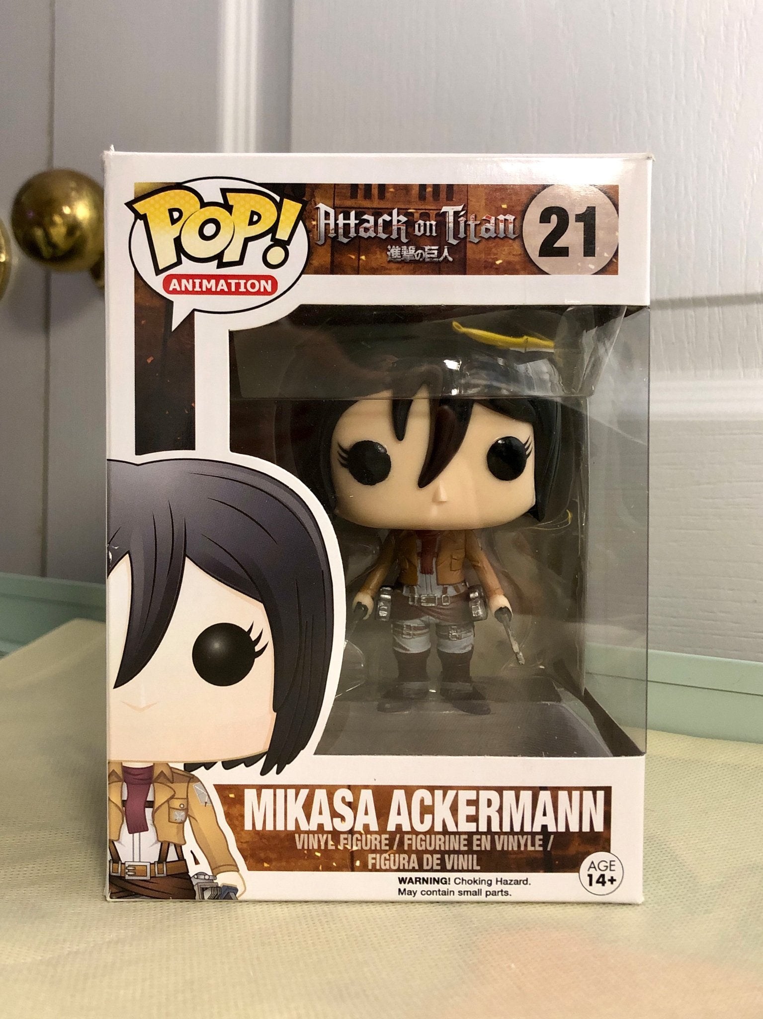 Mikasa Ackermann #21 - Attack on Titan - Funko Pop (Vaulted) - 4