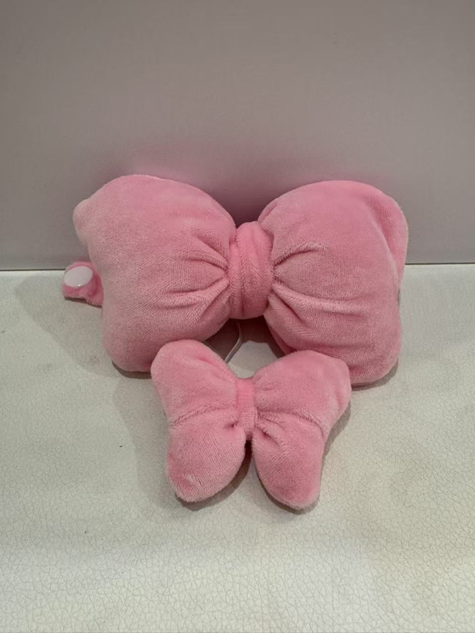 Big Pink Bow + Hair Clip - Labubu Clothes for Have A Seat/Macaron - 1