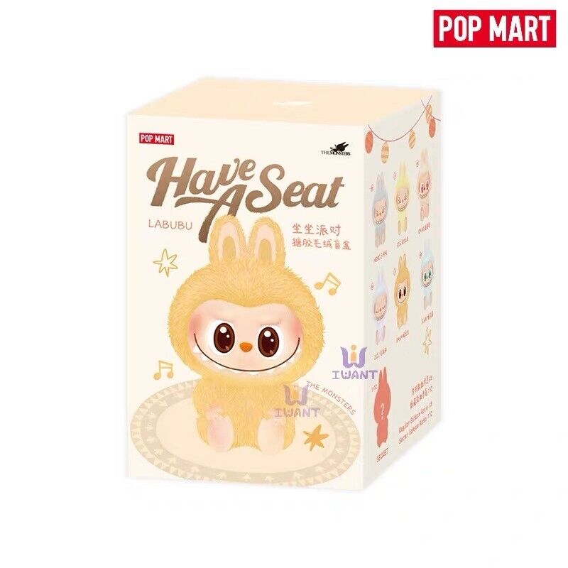 The Monsters Labubu Have A Seat Vinyl Face Blind Box by Pop Mart - 1